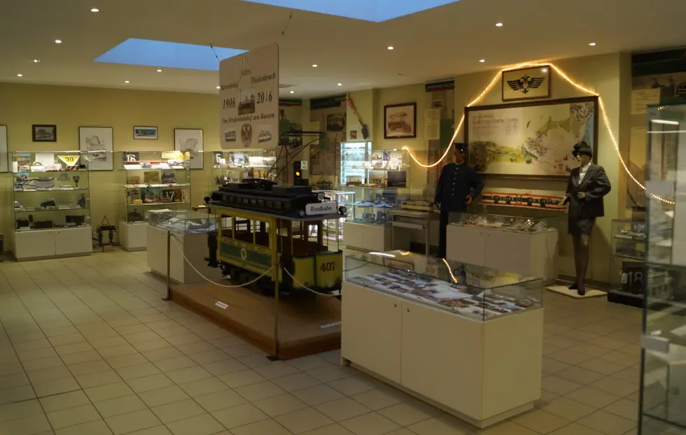 Der Ausstellungsraum im Museum